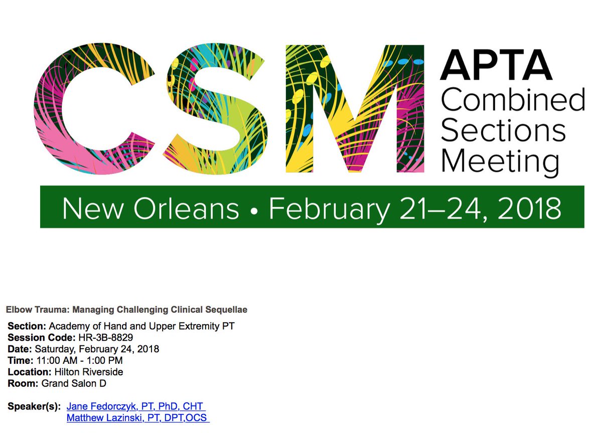 Hand Academy APTA tweet media