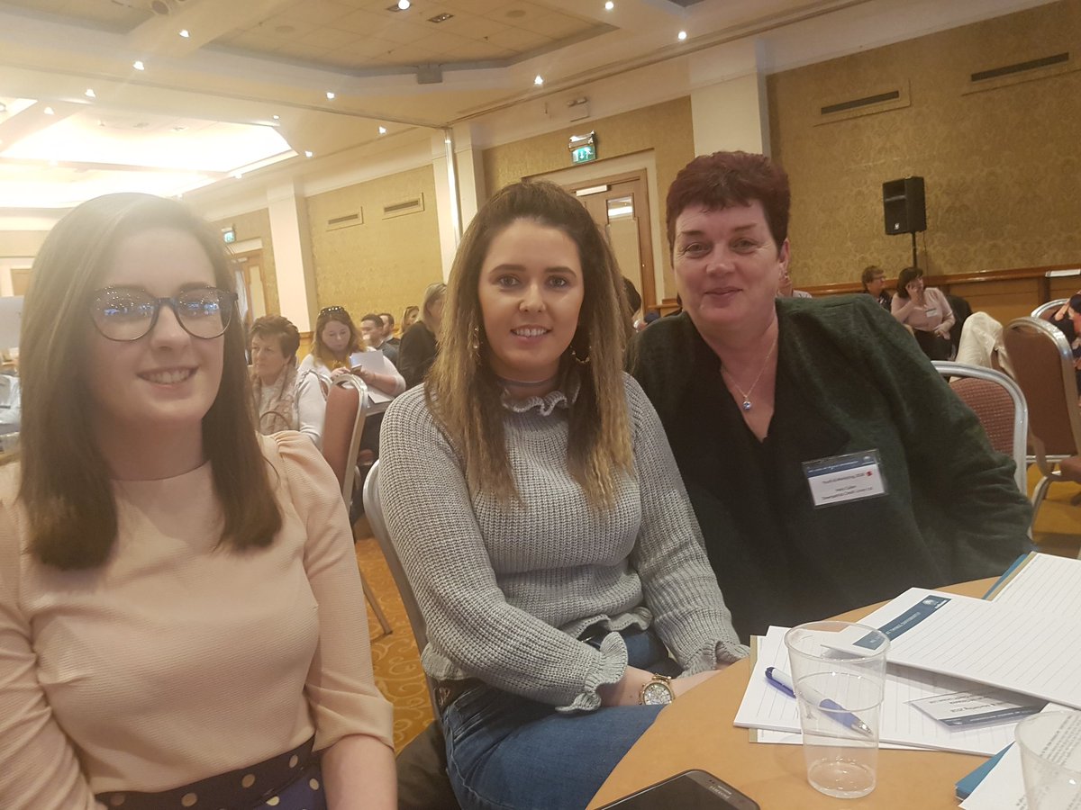AshbourneCU's tweet photo. Listening to Matthew talk about Instagram are the girls from @cudownpatrick Mary is dying to set up an account.... #CUYM2018 https://t.co/ed1wCBr1G3