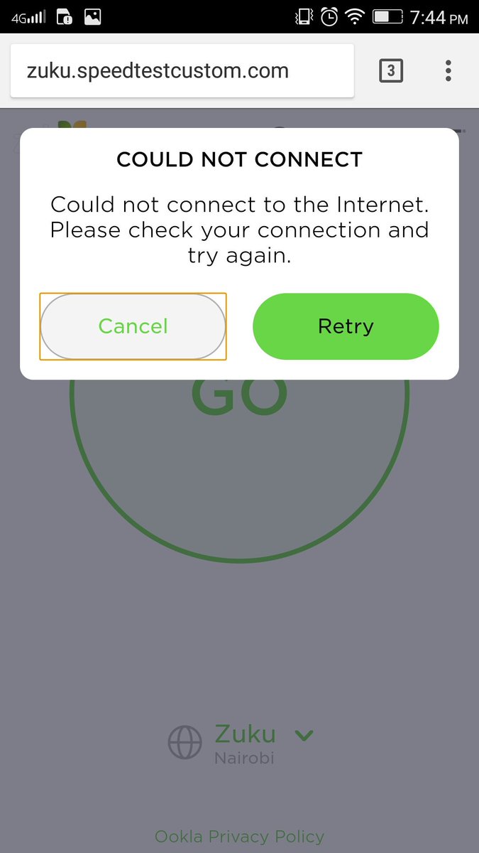 ekibuthu's tweet photo. @ZukuOfficial @Zuku_WeCare a/c 248739 I can't even perform a speed test. I've called customer care almost everyday this week. What is going on. I had close to non existent internet all of January and still the same February. https://t.co/0beHDhL1UQ