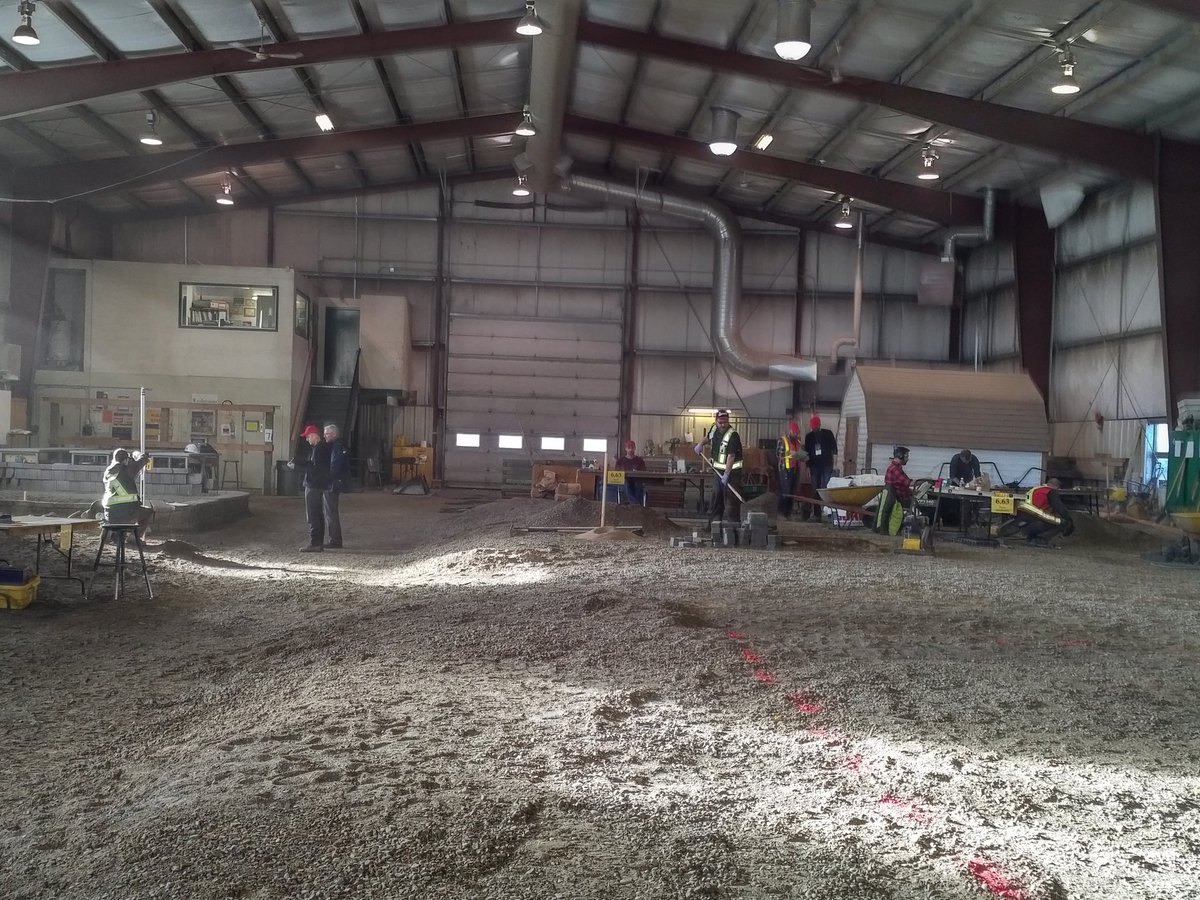 The sun is shining on the <a href="/LandscapeAB/">LandscapeAB - Host of GISC 2022</a> Certification Test at Olds College. #howproareyou