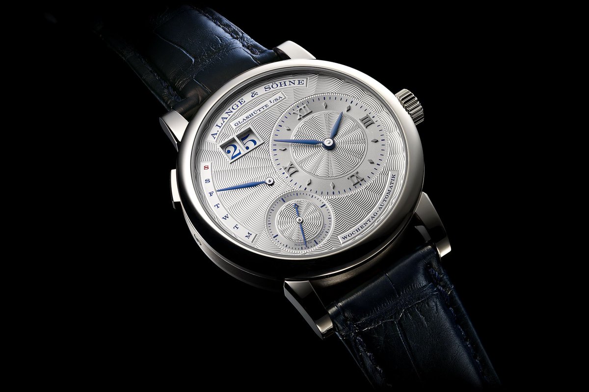 Justwatchthings's tweet photo. A. Lange &amp; Söhne Lange 1 Daymatic Tokyo Boutique Birthday Edition, a 20-piece limited edition with great guilloche dial!
•
•
•
#watch #swisswatch #timepiece #luxury #luxurywatches #luxurytimepieces #fashion #watchesonsocialmedia #watchesoftheday #watchesformen #watchesforwomen https://t.co/vN7LvKc1ey