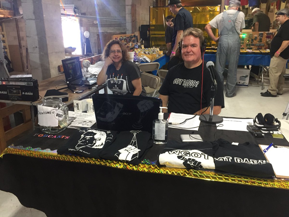 .<a href="/wgotlp/">WGOT-LP 100.1 FM</a> is in the building! #ChimeraFest2018