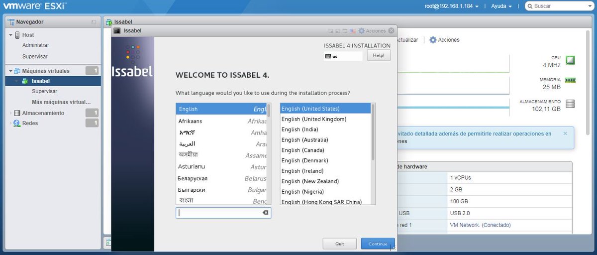 carlitosway_593's tweet photo. Virtualizando Issabel en un HP ProLiant 😎 #issabel #voip #asterisk https://t.co/j7guIC3QOH
