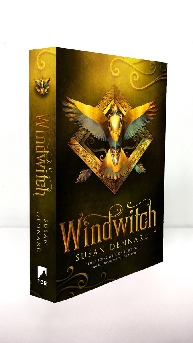Garrett_Design's tweet image. One of my favourite illustrative adventures and technical challenges for some time. Windwitch by @stdennard #bookcoverdesign for @UKTor