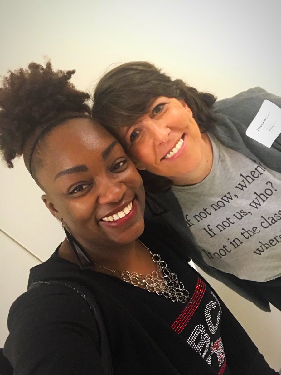 Always great meeting up with @RdngTeach ☺️ #GreatMind #WCPSSTeachUsAll #Equity4Wake