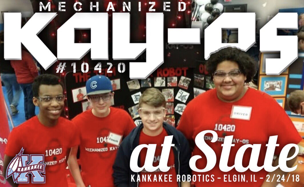 Mechanized Kay-os at State today!