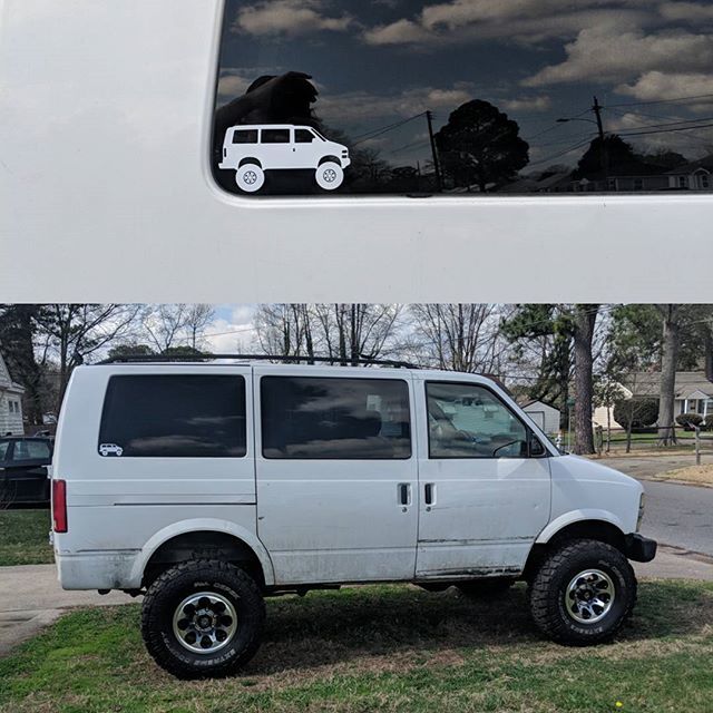 N3tJ3st3r's tweet photo. Is this the same as getting a tattoo of your own face? #astrovan #astrosafari #liftedvan #4x4astro #4x4van https://t.co/IOaB9OLVrf https://t.co/apFe9lG2QJ