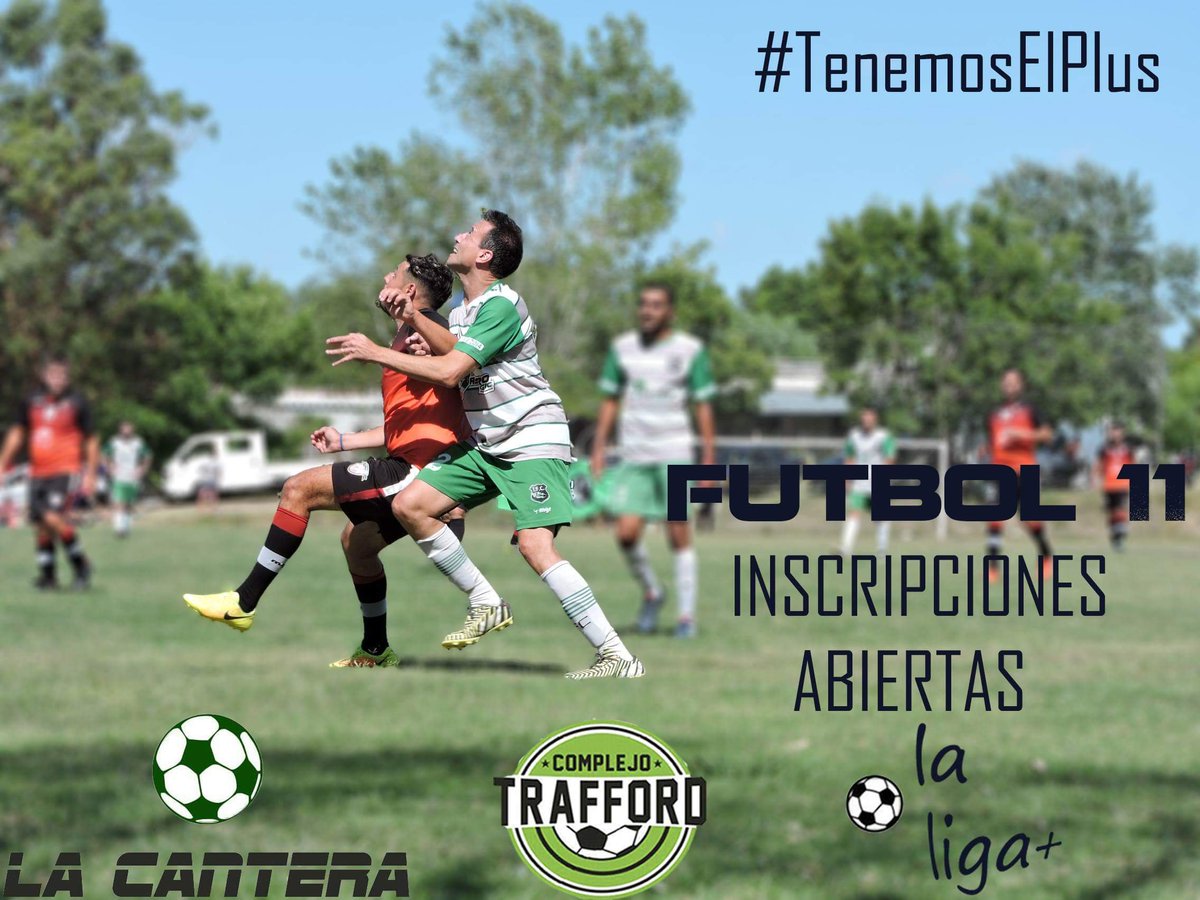 Ligamasuy's tweet photo. Inscribite ya! Quedan pocos lugares!
#Liga+ #TenemosElPlus https://t.co/Vlnu9PeUok