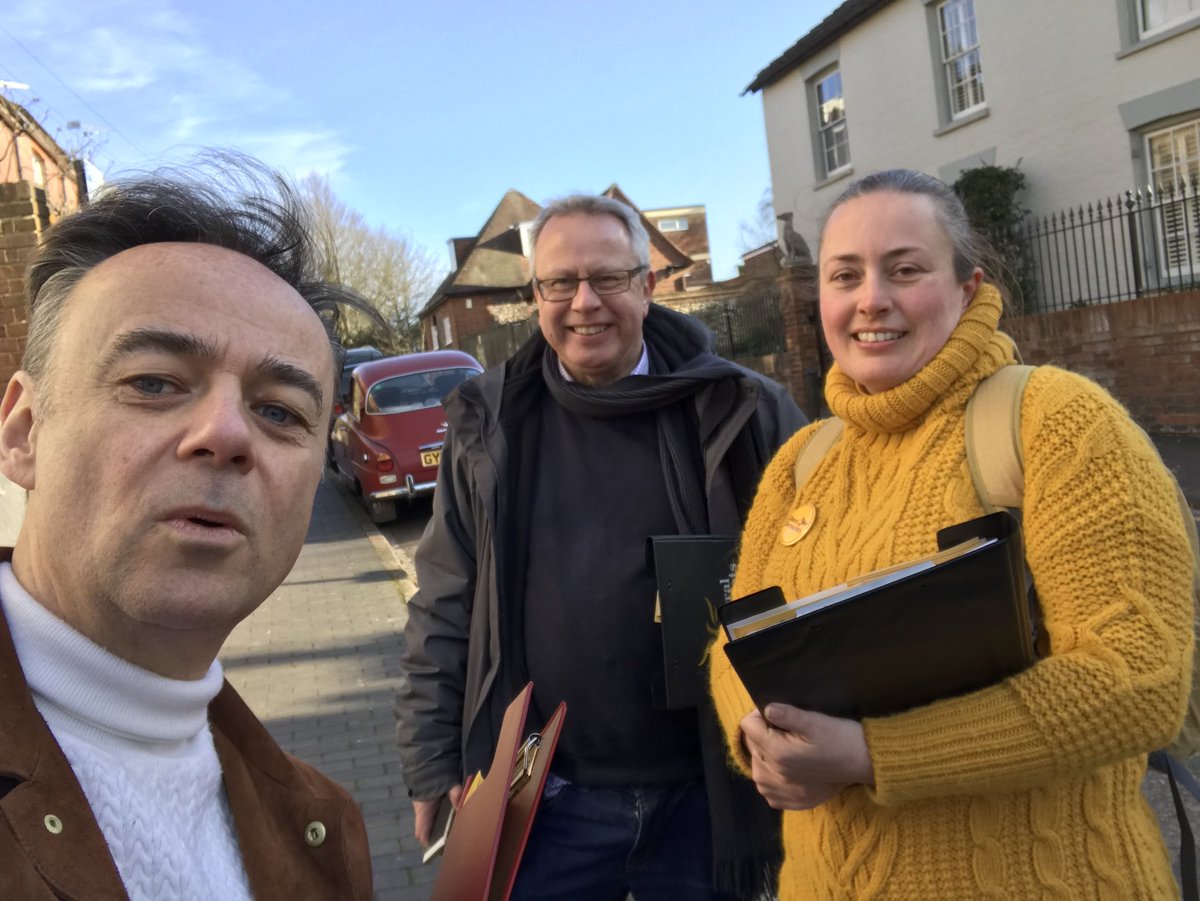 chrisgedavies's tweet image. @JacqlynTaylor warm reception for you in St Peters ward St Albans on a cold days canvassing 4 @CouncilStAlbans May elections @StAlbansLDs @ChrisWhite17