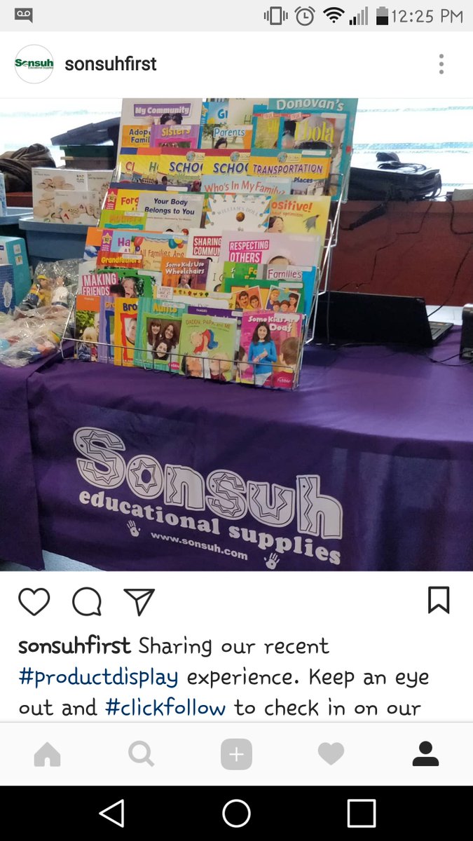 SonsuhEdu's tweet photo. Sharing our recent #productdisplay experience. Keep an eye out and #clickfollow to check in on our #storeteam. #hardatwork #bookstore #schoolsupplies #specialeducation #daycares #weloveourcustomers #daycares #teachersoftwitter #followforfollow https://t.co/TqZJCHGNbi