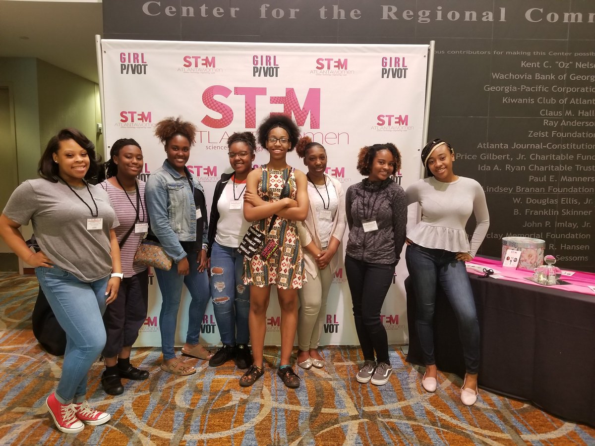 Beauty &amp; Brains!!!! #NCNWSTEAM #stematlantawomen