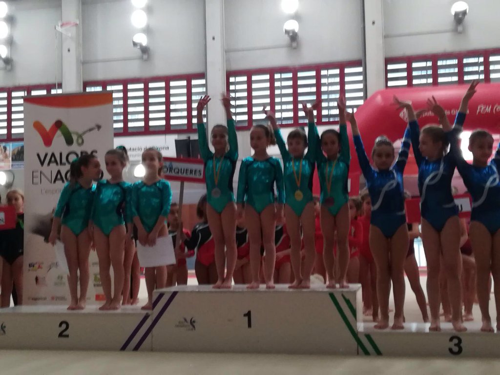 maristesgirona's tweet photo. Felicitats a les nostres campiones gimnastes! Bona feina! Projecte Salut i Esport https://t.co/D7lVsRT2zo