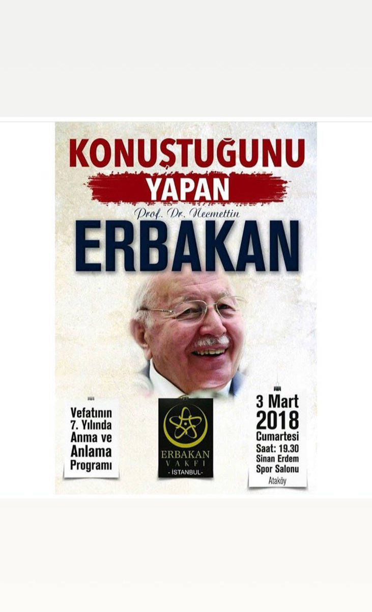 #KonustugunuYapanErbakan