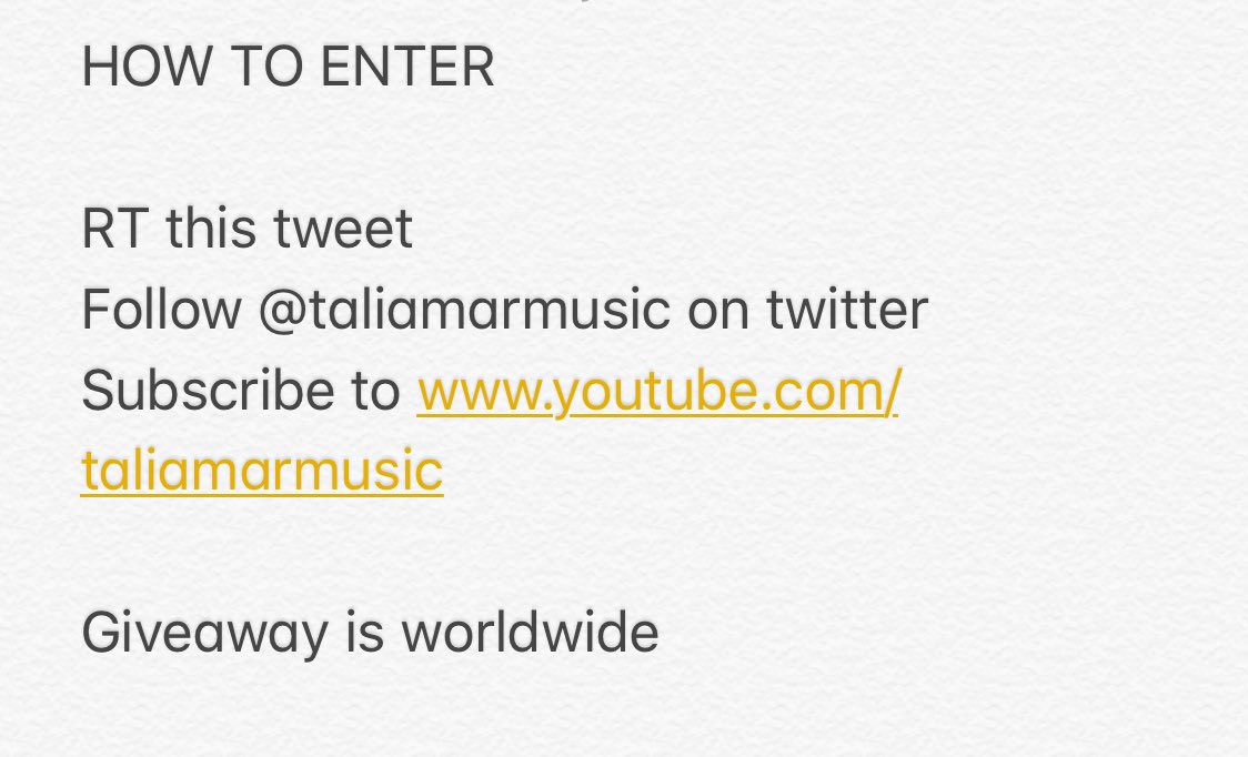 TaliaMar's tweet image. TALIA X @OFRACosmetics GIVEAWAY

RT, follow &amp;amp; subscribe to enter (full details are below)

youtube.com/taliamarmusic