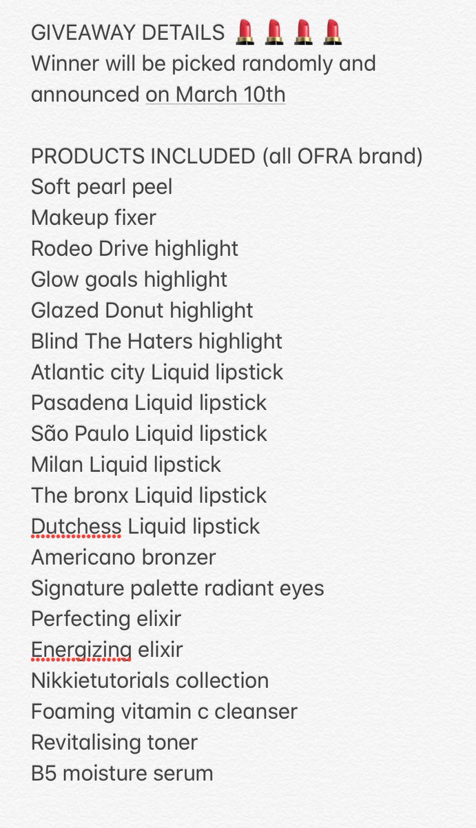 TaliaMar's tweet image. TALIA X @OFRACosmetics GIVEAWAY

RT, follow &amp;amp; subscribe to enter (full details are below)

youtube.com/taliamarmusic