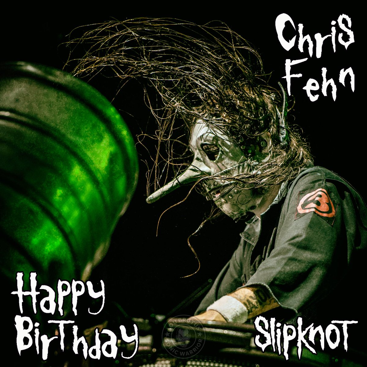 Lou Brutus on Twitter "Happy Birthday to Chris Fehn from Slipknot