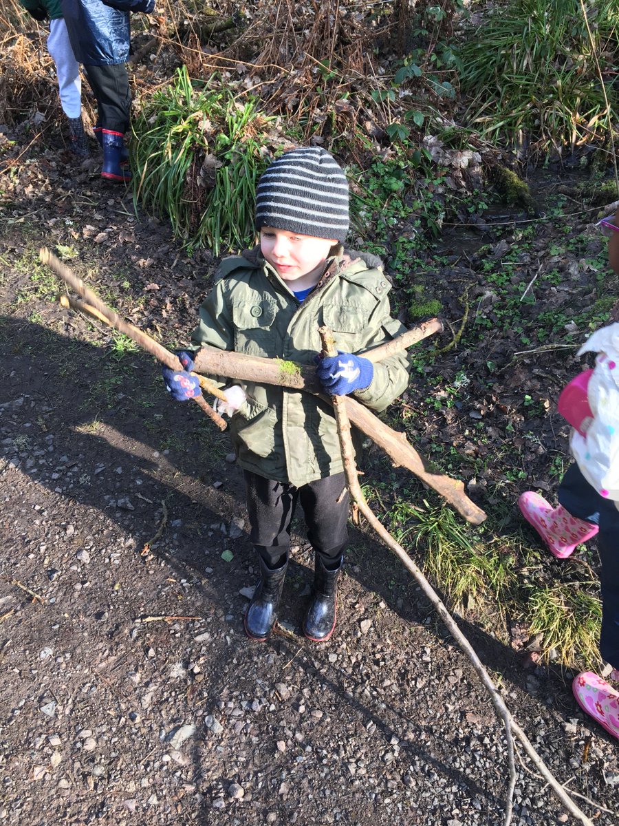StMarysML9's tweet photo. Fun at Forrest Schools #teamwork #buildingfires https://t.co/G8PITBhgki