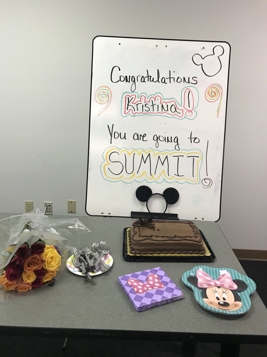 JenniferDeCe's tweet photo. Look out Disney Kristina is going to Summit!  #OHPA https://t.co/OUkvLjFN9O