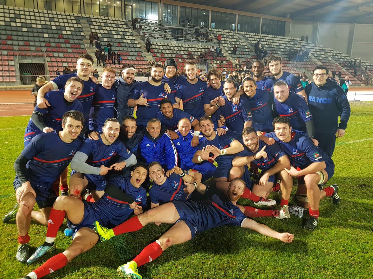 FFSportU's tweet photo. Après le #XVdeFrance hier, l'équipe de France Universitaire de #rugby s'impose face à l'Italie à Marseille 25 à 12! Bravo les Bleus👏! 🇫🇷🏉🇮🇹#FRAITA https://t.co/f060B1mk0P