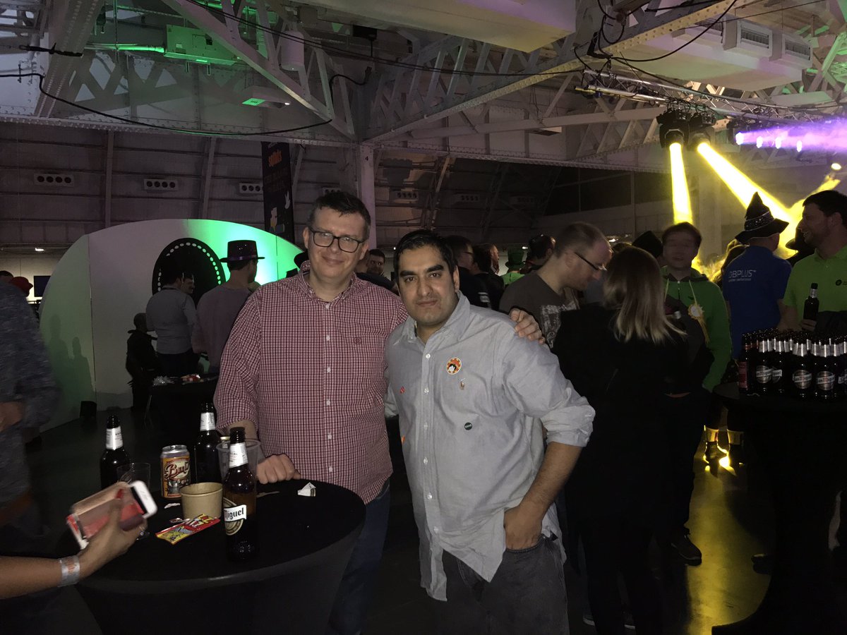 rsaprano's tweet image. Great couple of days at #sqlbits2018 with really cool sessions by @GuyInACube @cwebb_bi @Kjonge @pkamasani @FerrariAlberto @marcorus amongst others and a magic themed party too!