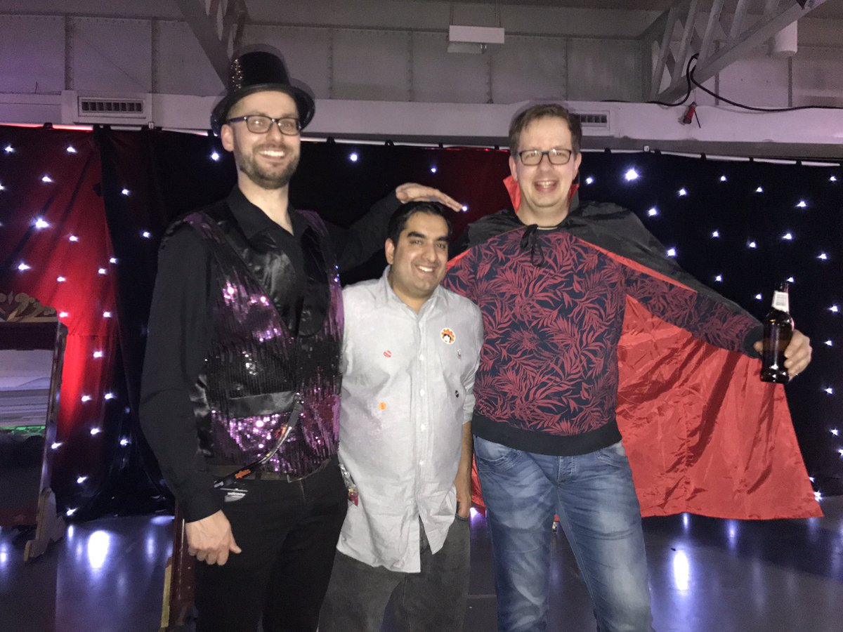 rsaprano's tweet image. Great couple of days at #sqlbits2018 with really cool sessions by @GuyInACube @cwebb_bi @Kjonge @pkamasani @FerrariAlberto @marcorus amongst others and a magic themed party too!