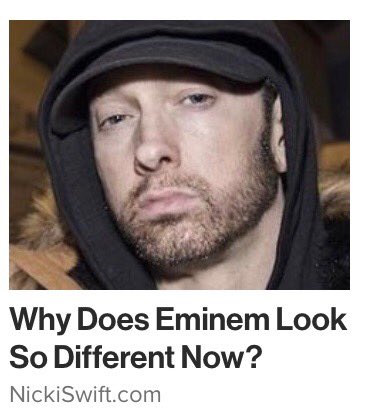 Fillyism's tweet image. #MarshallMathers #Eminem needs iron. Anemic. Ghost like. Get a chef and get some juicing going! God, I hope you’re too smart to be a cliche druggy rapper. Just need sunshine &amp;amp; vitamins, some rest. A shower and a shave. Or is this the look for white rappers? Unhealthy &amp;amp; unhappy?