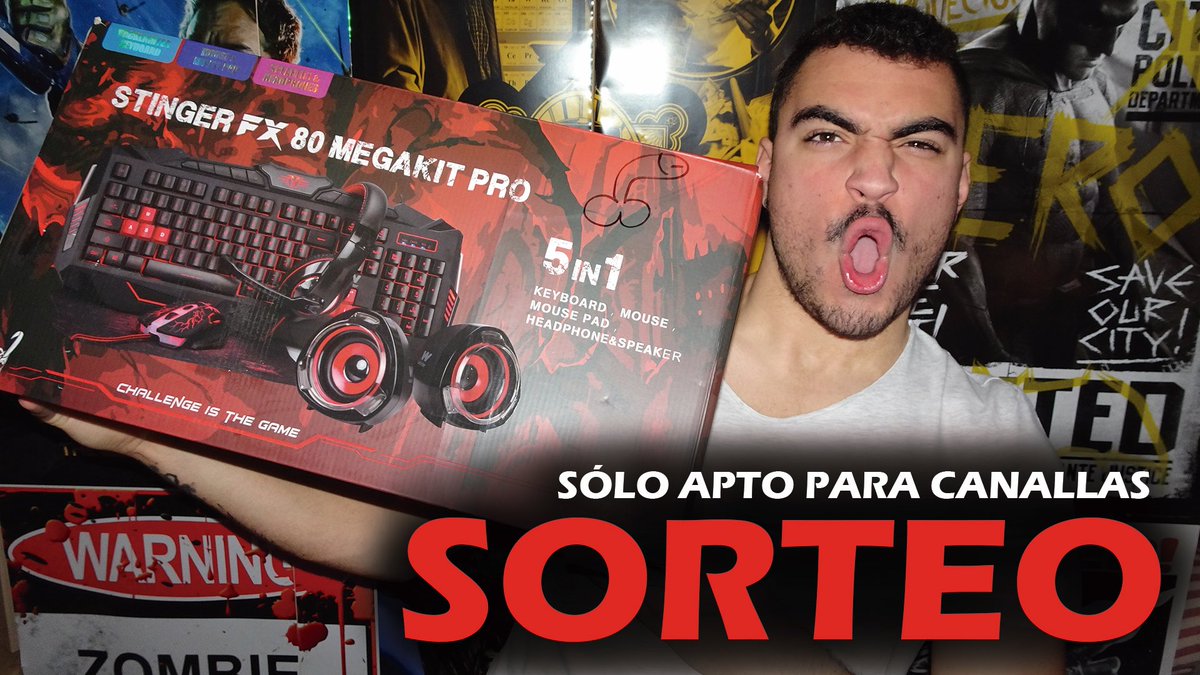 polmoyadj's tweet photo. 🔥SORTEAZO CANALLA🔥
🔥MEGAKIT PRO GAMER que incluye teclado, altavoces, ratón + alfombrilla y cascos. 🔝🔝
⚠️Para participar: https://t.co/NiM1YvPcDQ https://t.co/LUJ7YTzanC