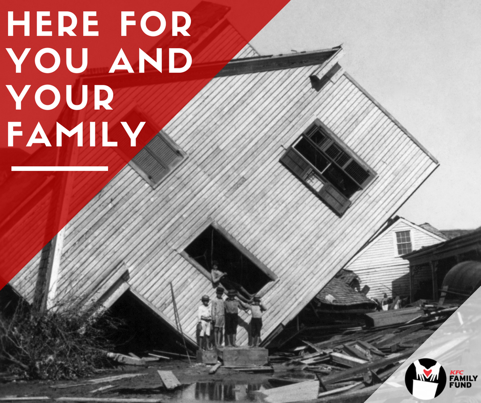 The KFC Family Fund is available to employees at participating KFC U.S. restaurants who have been directly impacted by a severe hardship, crisis or catastrophic incident that was beyond their control.
bit.ly/2DAXDzy