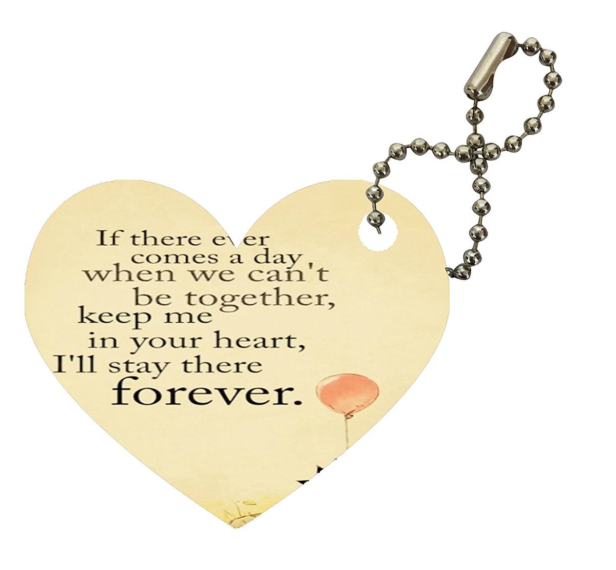 TAdesigns_info's tweet image. Inspirational Life Quote Design Print Heart Keychain by Trendy Accessories available at amazon.com/dp/B01CP540EE #customizedkeychain #keychain #accessories #inspirationallife