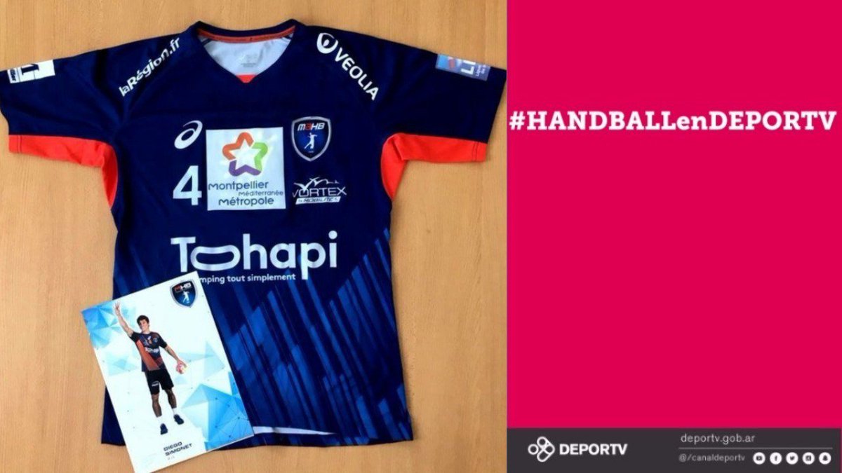 canaldeportv's tweet image. [SORTEO] ¿Querés ganarte este poster autografiado de Simonet y su camiseta? 

Nos seguís + RT + #HANDBALLenDEPORTV

El poster se se va hoy, la camiseta al final de la participación del Montpellier en la Champions.