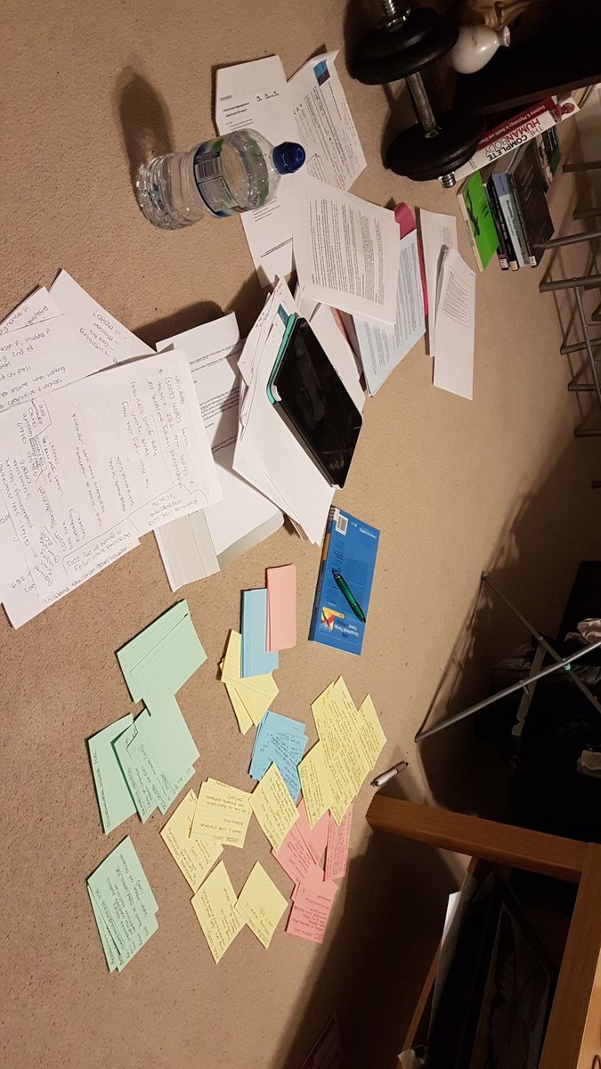 ElizabethJH85's tweet image. #RCOTLearning18, I seem to learn best when surrounded by chaos of books and prompt cards on the floor 🤣