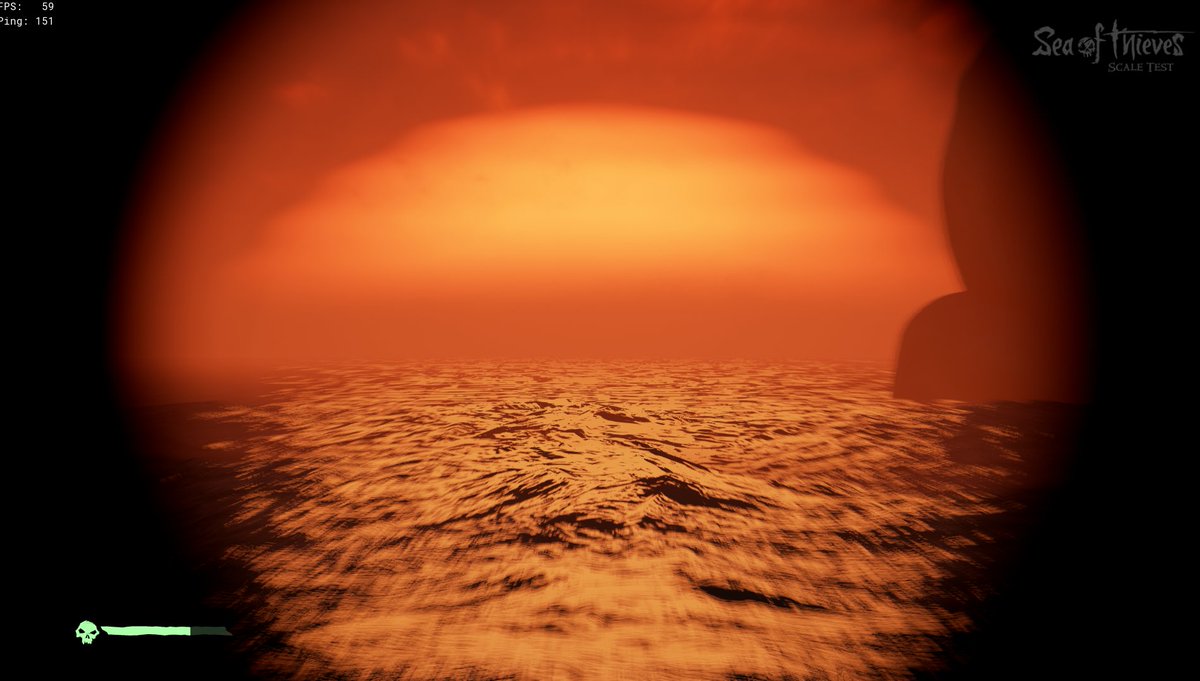 jedahorus's tweet image. Look at this sunset! @SeaOfThieves #scaletest #SeaOfThievesBeta