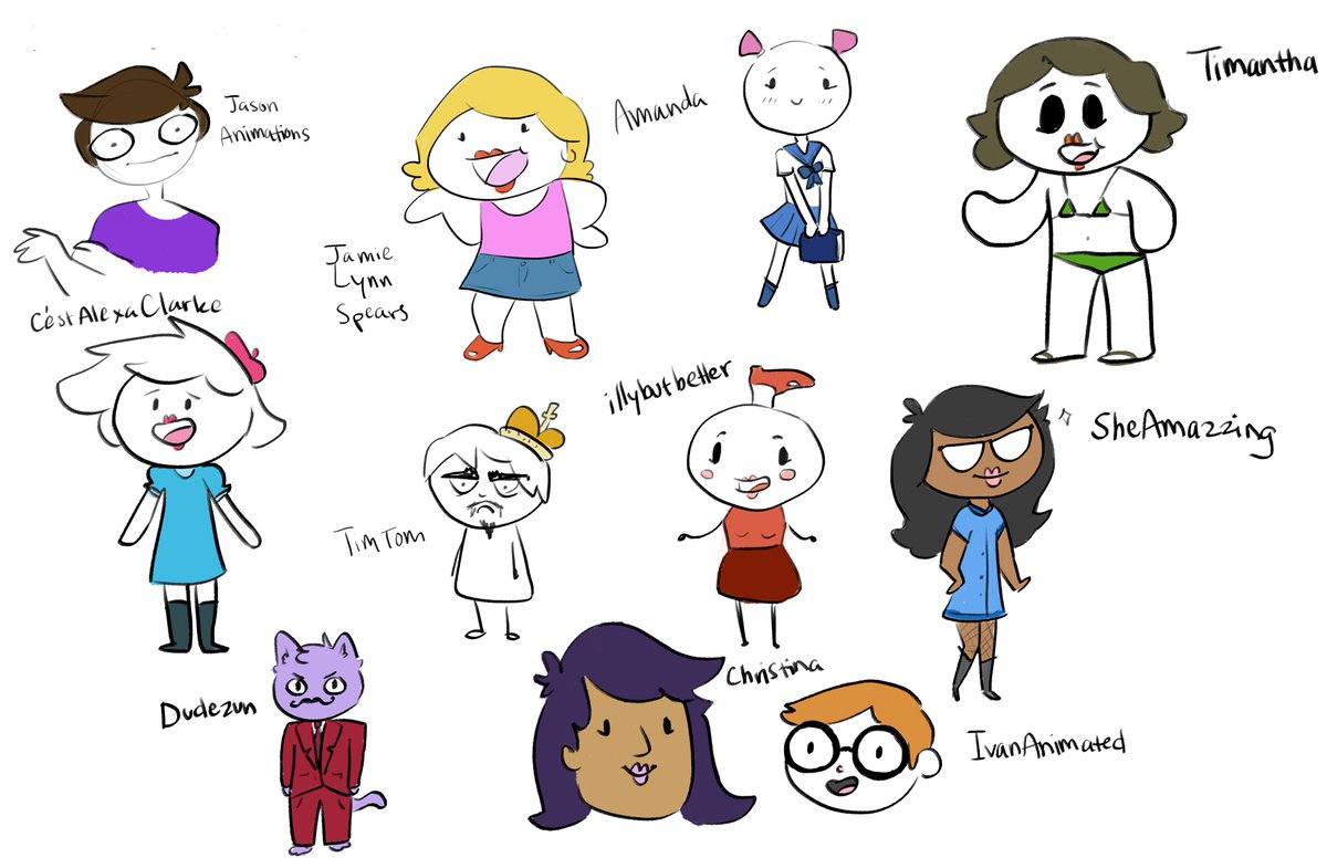 Jaiden and Illysa (Illymation) swap clothes credit to my instagram : r/ jaidenanimations