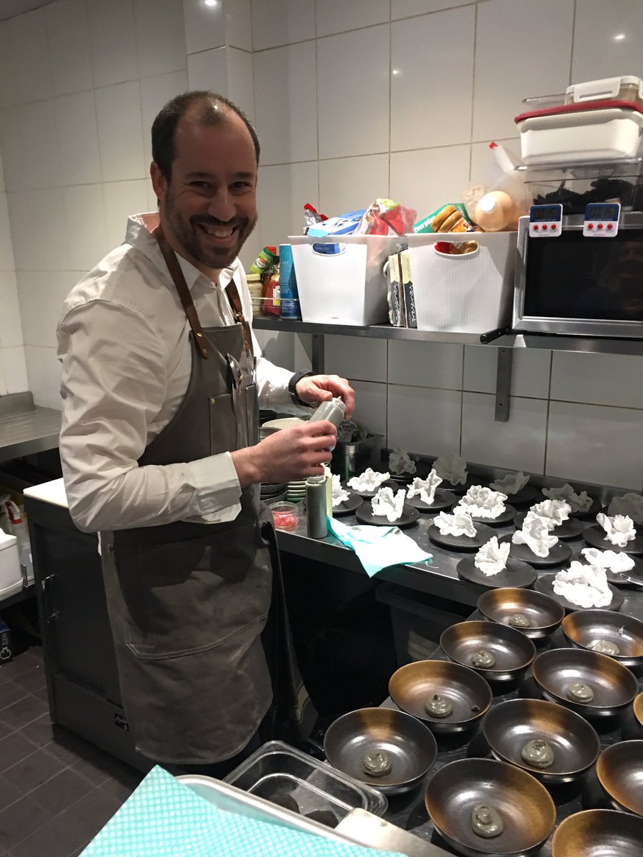 Chef getting ready