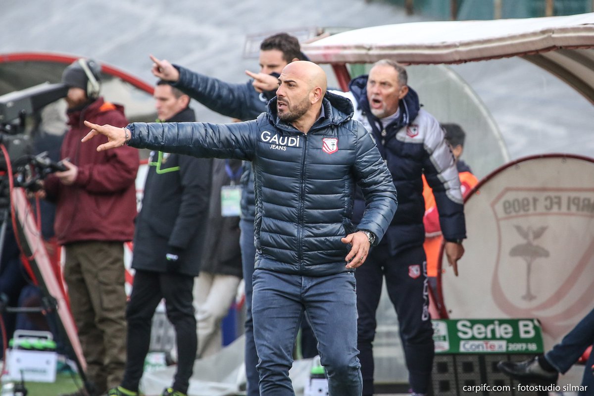 ac_carpi's tweet photo. 🎙️ mister Antonio #Calabro dopo #CarEnt 0-0: "Volevamo tutti fare meglio, noi come i tifosi" ➡️ https://t.co/eoyB0mpNYW https://t.co/AAWD6DS2U7