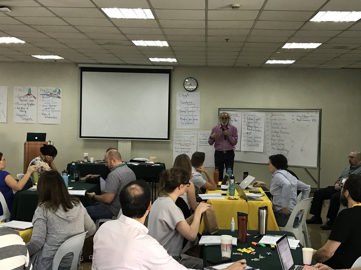 LearningCoISM's tweet image. Adaptive Schools with @Rifflvr Becoming better team leaders is an art.