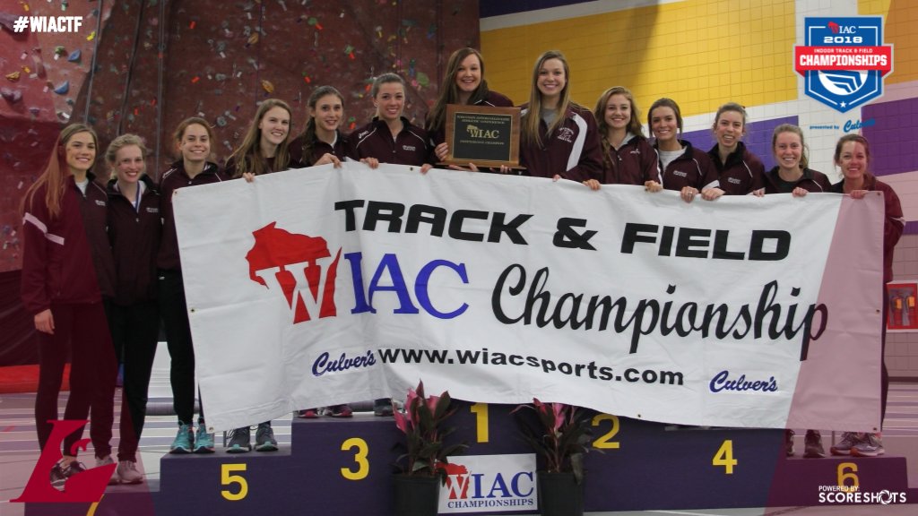 WIAC (@wiacsports) on Twitter photo #WIACTF | Congratulations <a href="/UWLAthletics/">UWL Athletics</a> on securing your sixth straight - and 26th overall - indoor championship! #d3tf #WIACTF | Congratulations <a href="/UWLAthletics/">UWL Athletics</a> on securing your sixth straight - and 26th overall - indoor championship! #d3tf