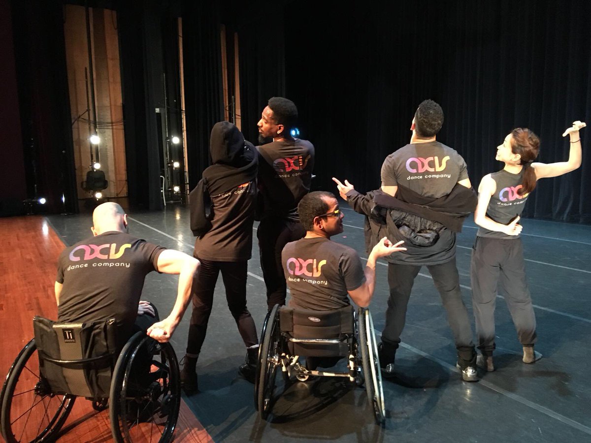 AXISDanceCo's tweet photo. Hello from the Gordon Center! AXIS is performing tonight. JOIN US!
#AXISDanceCompany #30YearsofRuleBreaking #uhaveabodyucandance #dance4all https://t.co/08yhpKKuVM