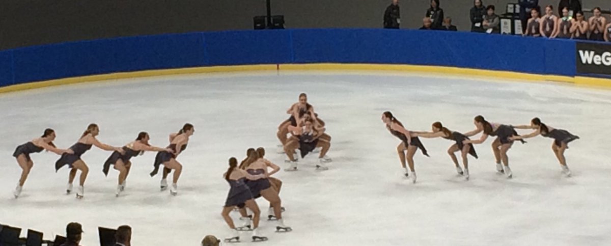 Adrian College collegiate. Clean. 84.84, currently 2nd #SynchroChamps18