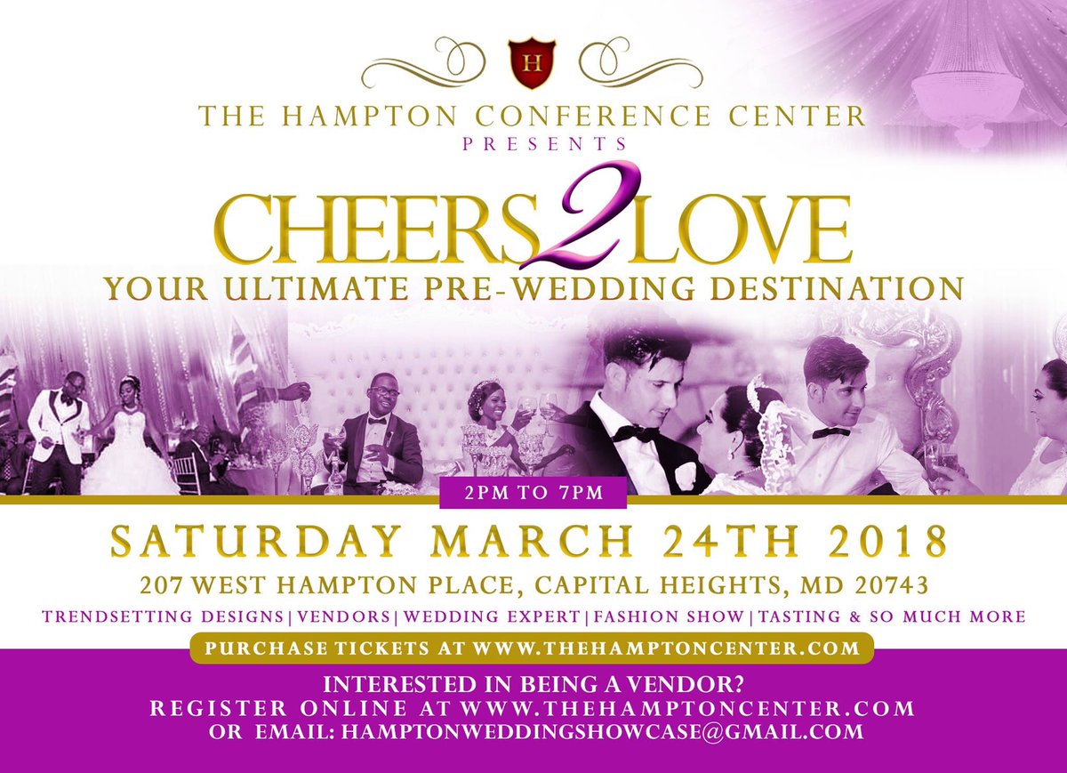 It’s that time of the year again! Make sure to get your tickets for our bridal showcase!