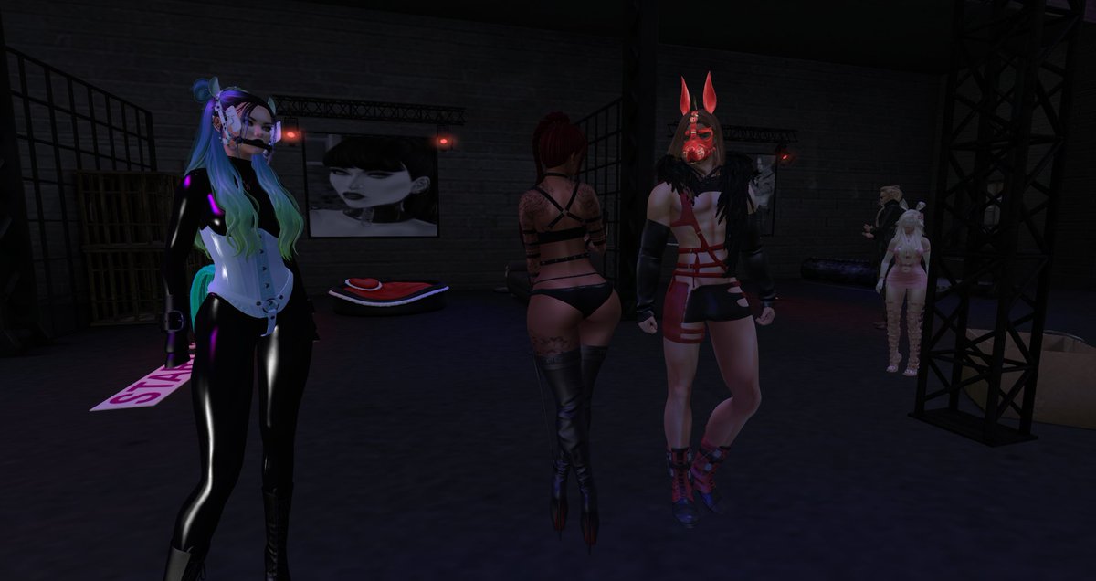 FreakdomFetish's tweet photo. Some photos from tonight's Pet Party! Still going on, still time to make it folks!! https://t.co/KTQhZNpWfB