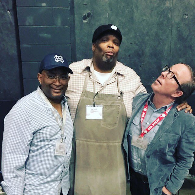 greenolivemedia's tweet image. #sfabham w @ChefDuaneNutter @johntedge; @potlikker packed program &amp;amp; chairs for day of discussion w some of the country’s gr8 thought leaders inc @turshen @AlbaWorksIt @Francis_Lam @MbasuCNN @risenc @DCHagedorn @happywivesclub @RozRBentley @la_ilianarocha southernfoodways.org