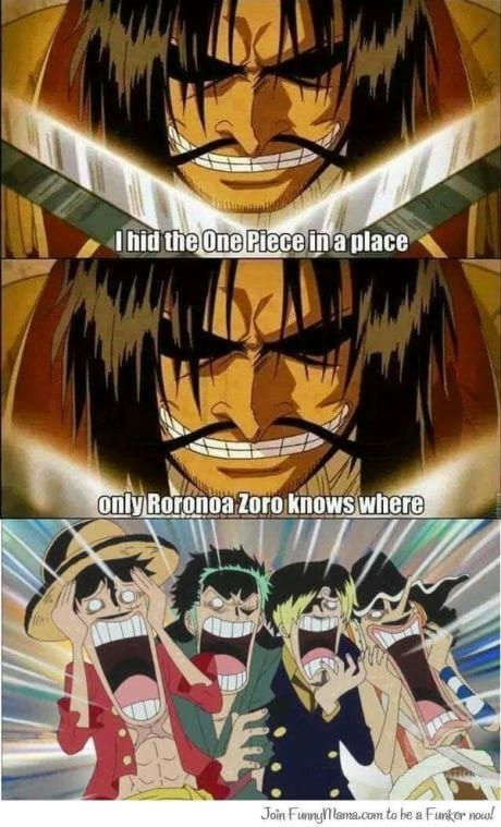 Zoro understands Luffy  Manga anime one piece, Anime, One piece manga