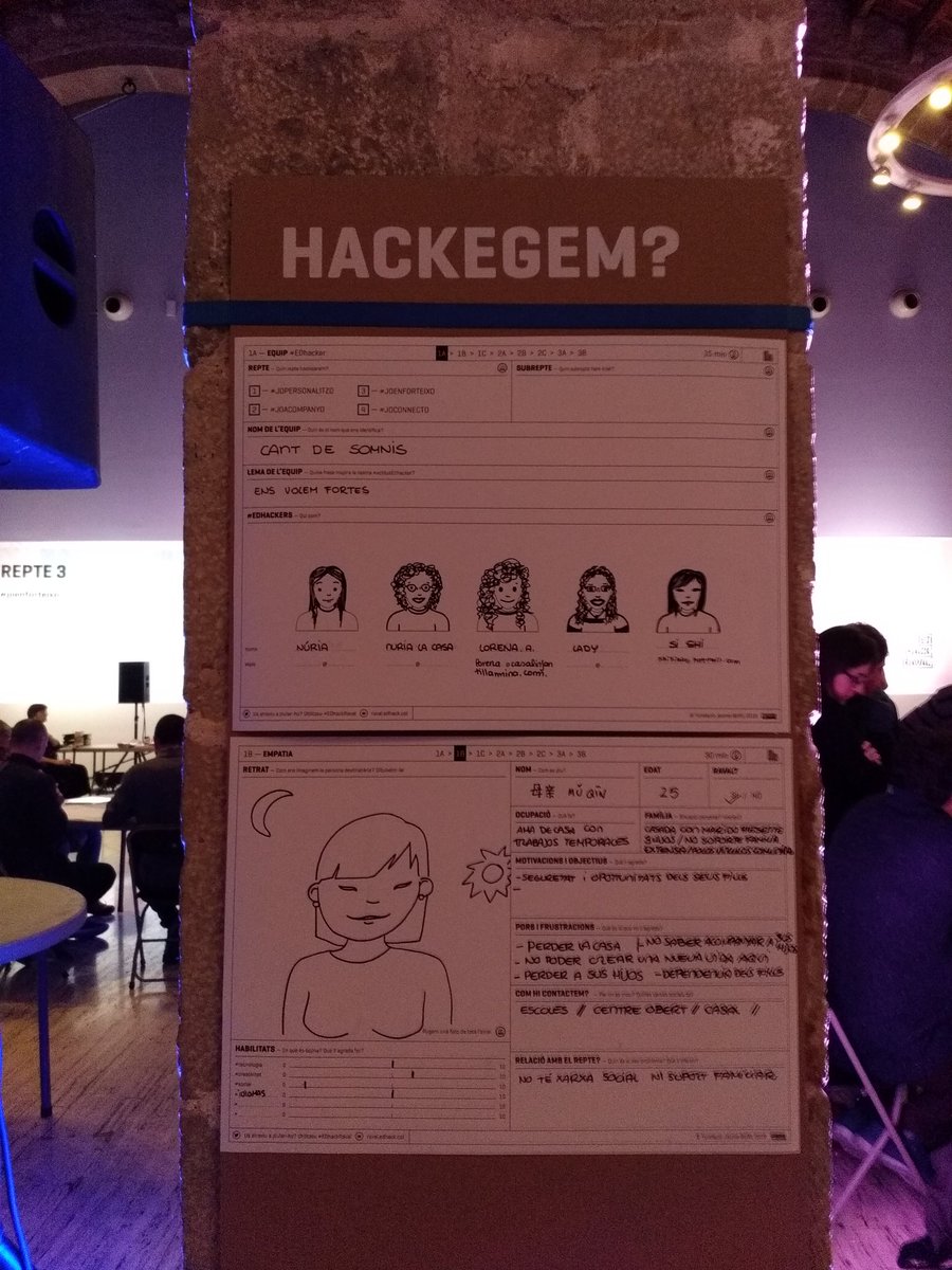 Ladyphotoblog's tweet photo. Gracias por habernos dado la oportunidad de colaborar en la primera #hackato con ganas de repetir 😊 #social #tecnologia #comunicacio #actitudedhacker #cohesiogrupal  #EDHackRaval #edhackers #jomemporto @FundacioBofill @softonic_es @TotRaval https://t.co/25EV3AIpD9