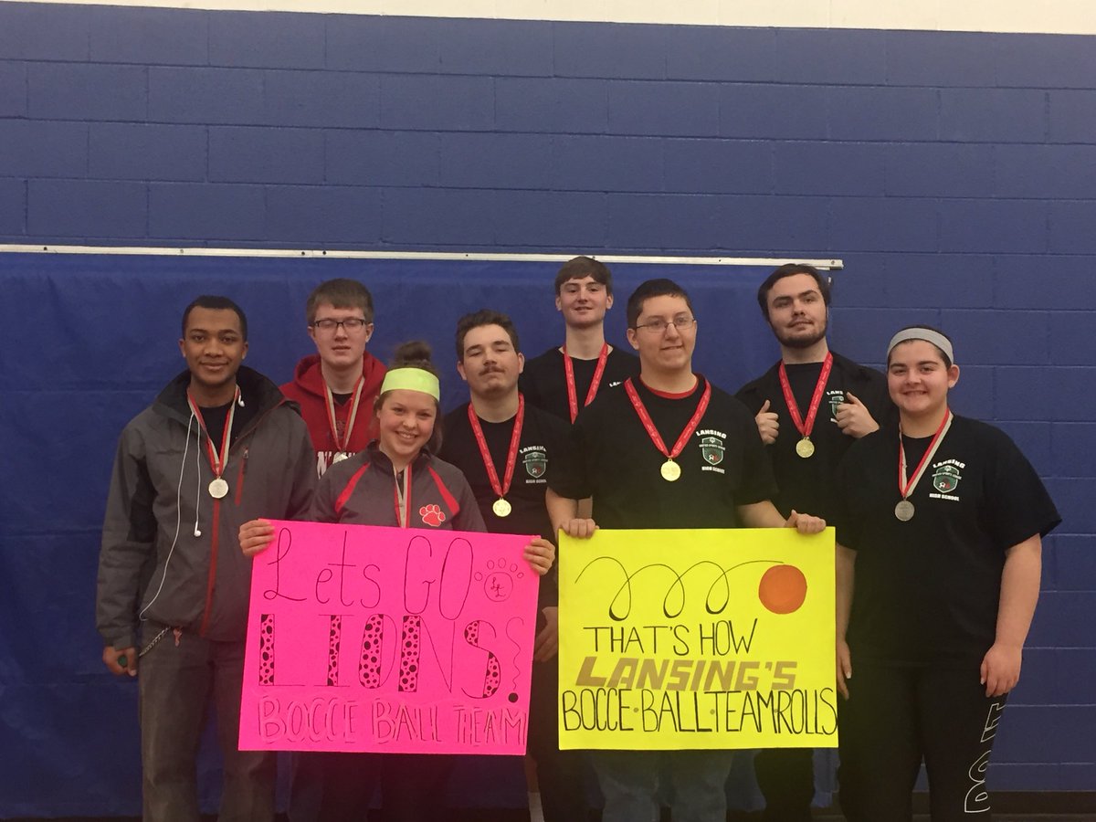 Great job to our Unified Bocce ball teams ! Brought home a gold and silver