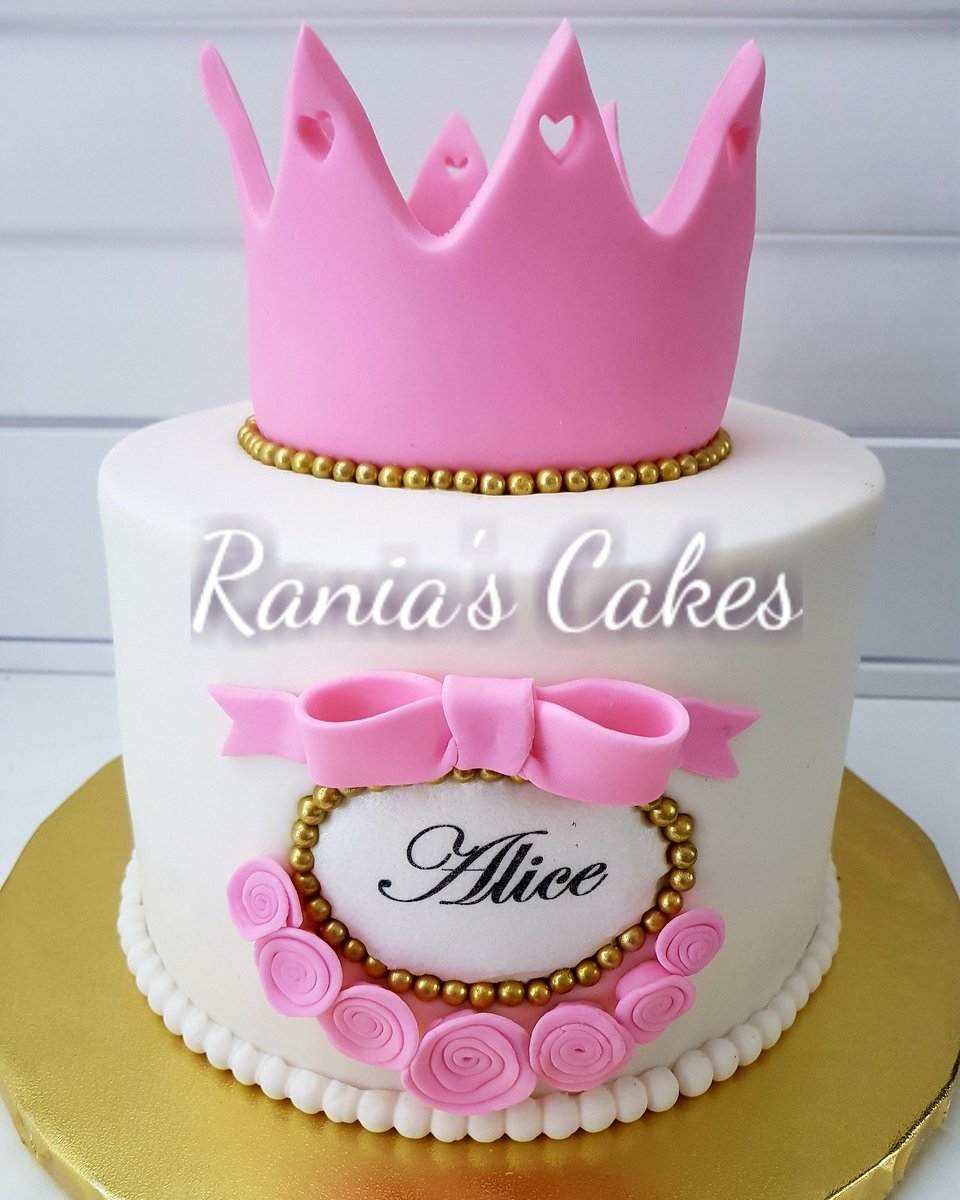 Rania S Cakes On Twitter Happy 1st Birthday Beautiful Alice