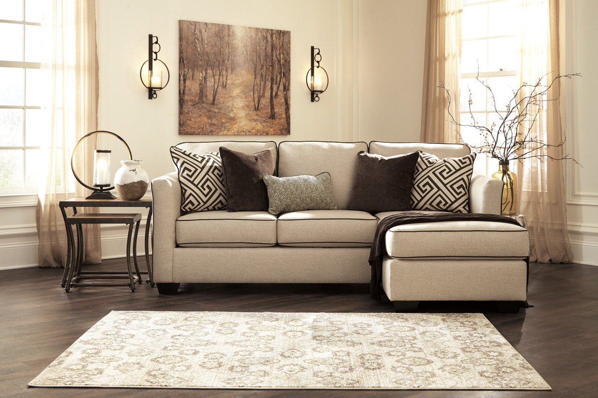 MJM_Furniture's tweet image. #cozy up your space with this #Sofachaise in a soft touch neutral upholstery that is accented with rich #chocolate welts and toss pillows. Perfect for small spaces.
#surrey #coquitlam #vancouver #furniture