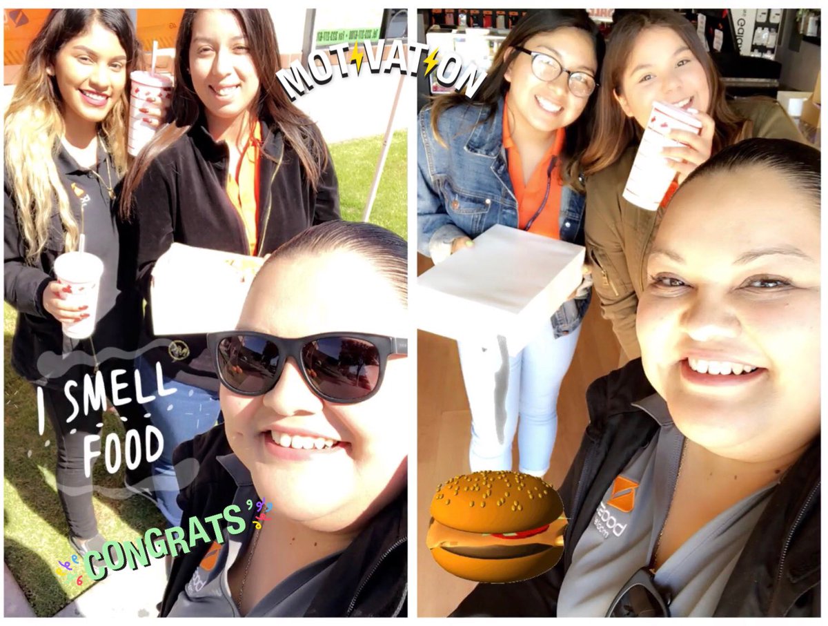 MYP81's tweet photo. The #Sinaloa2000 team is always busy putting up numbers. Gotta keep their tummies full and thank them for their hard work. Keep it up ladiez! #innout 🍔 😋#BoostMobile #TaxSeason https://t.co/GyIEfBHTLa