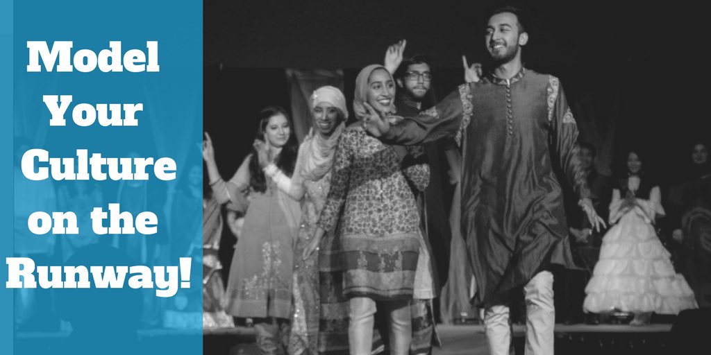 Do you have a traditional outfit from your culture or home country that you want to show off? Contact Global Connections to become a model in our multicultural fashion show- Runways of the World!