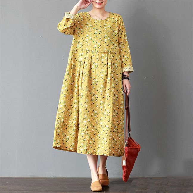 FantasyLinen's tweet photo. FANTASYLINEN LOOSE LINEN DRESS, CASUAL YELLOW DRESS FOR SPRING Q3017  $75

https://t.co/muaVDQJ8FR https://t.co/jC3mDmasw7